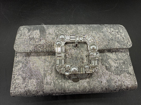 Kate Spade Bridal Buckle Crossbody New 2022 SILVER NWT (Kate Spade Boutique)