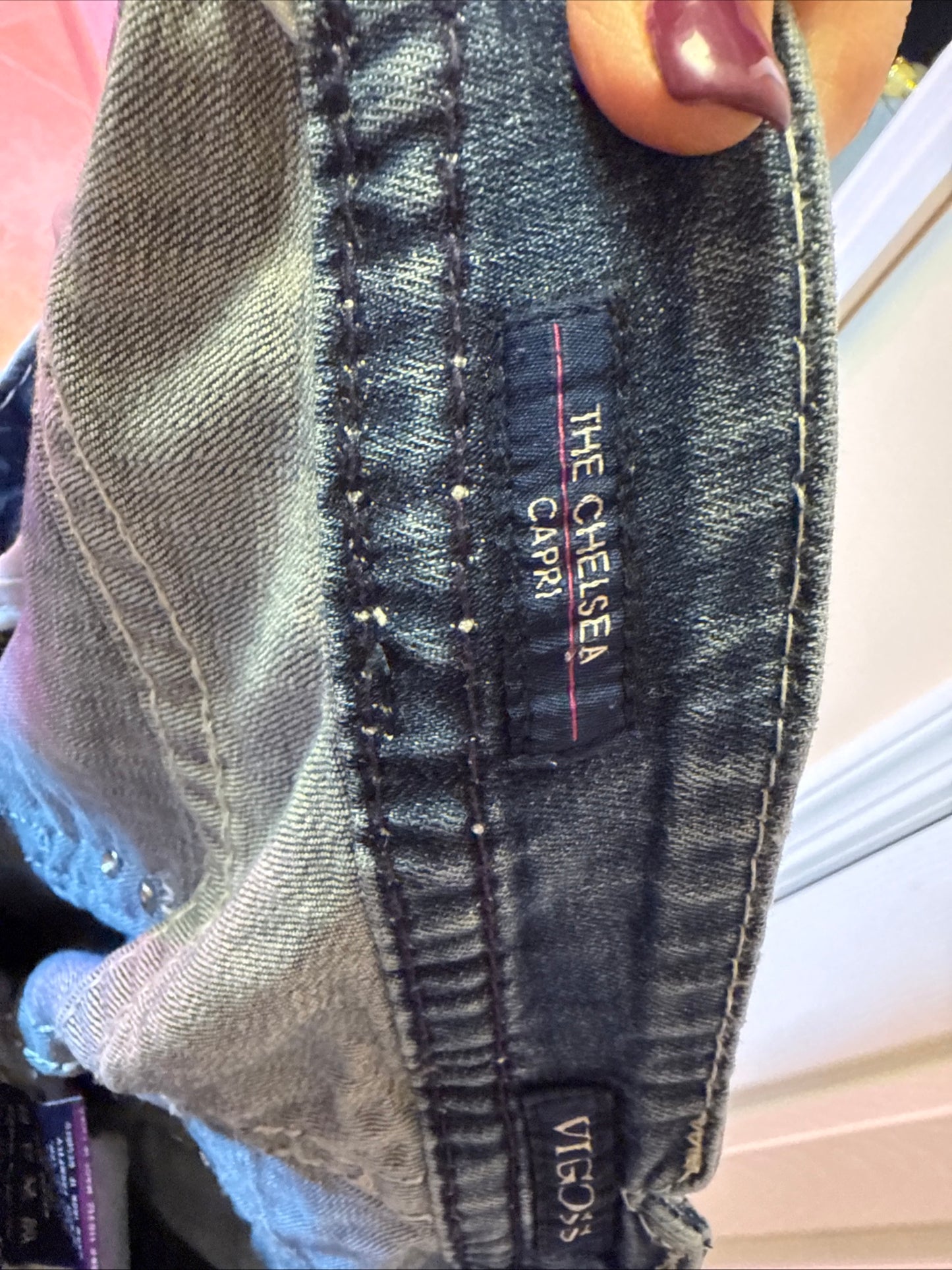 Vigoss Capri Jeans The Dublin Size 11/12 Length 21