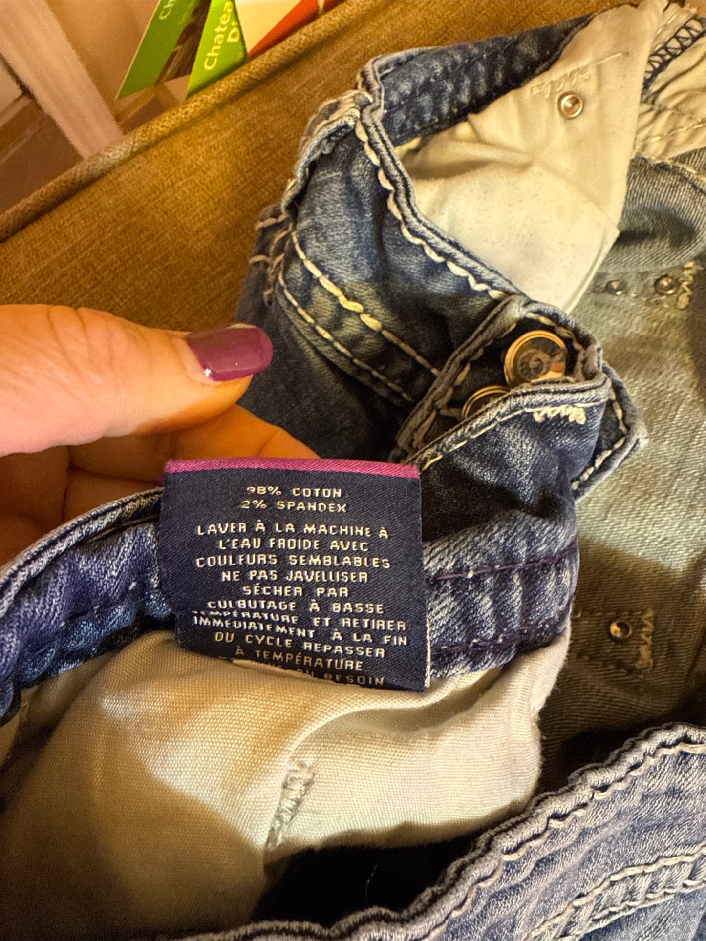 Vigoss Capri Jeans The Dublin Size 11/12 Length 21
