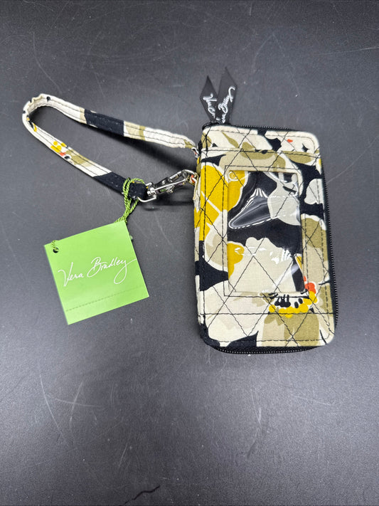 Vera Bradley Dogwood Wristlet I.D. Wallet Card Holder NWT