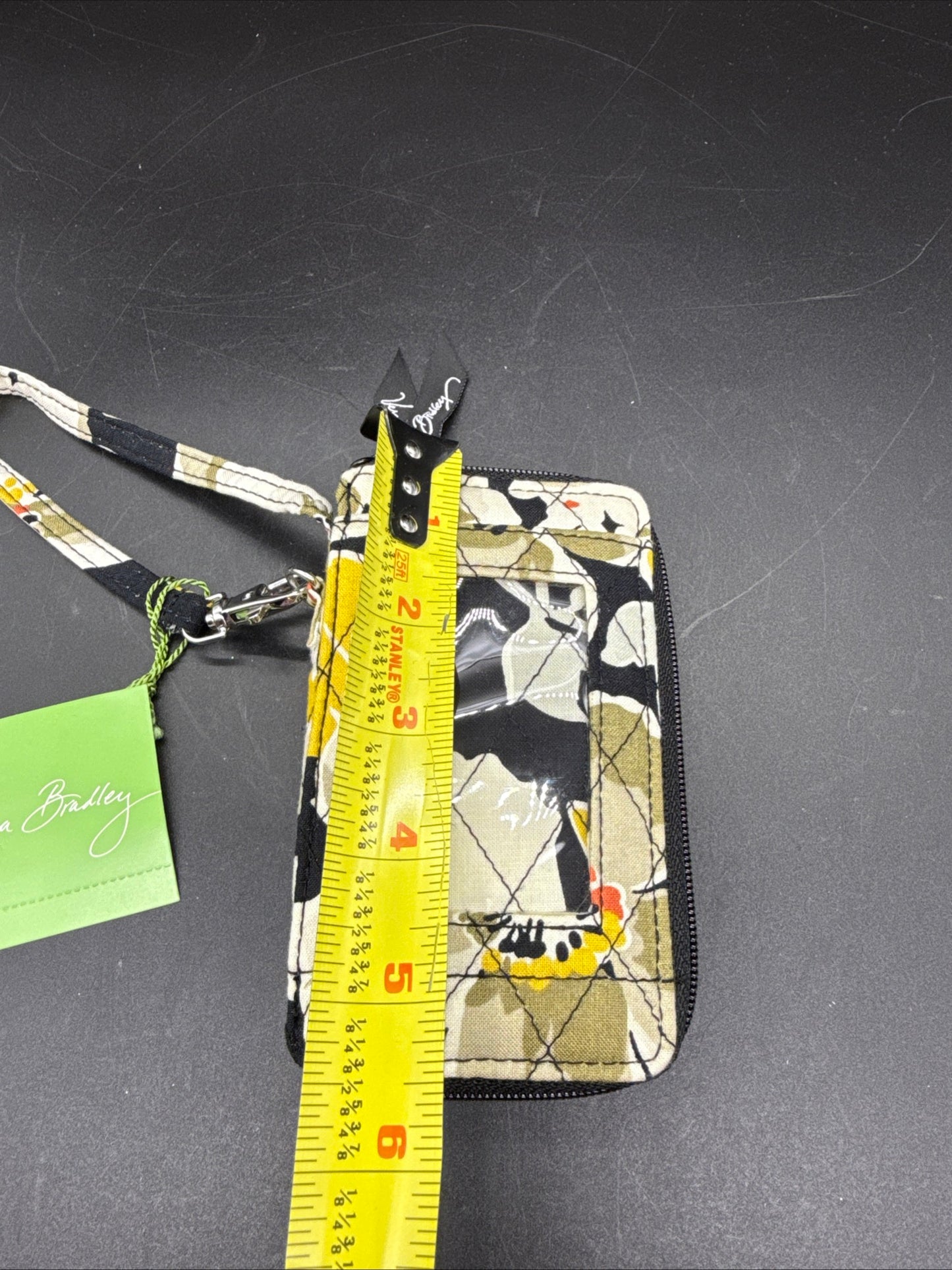 Vera Bradley Dogwood Wristlet I.D. Wallet Card Holder NWT