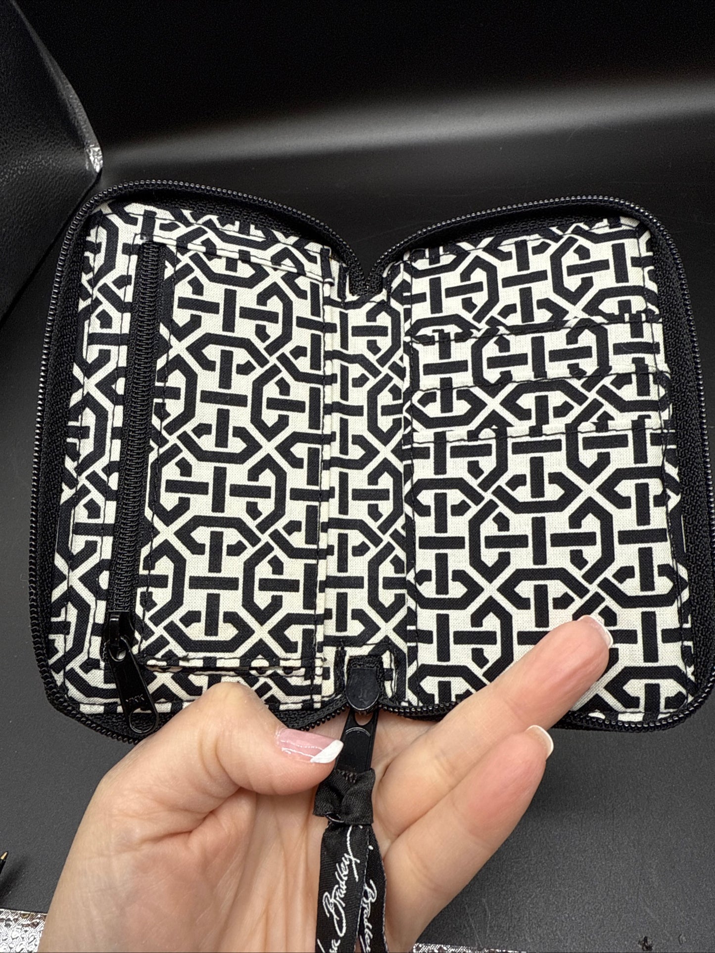 Vera Bradley Dogwood Wristlet I.D. Wallet Card Holder NWT