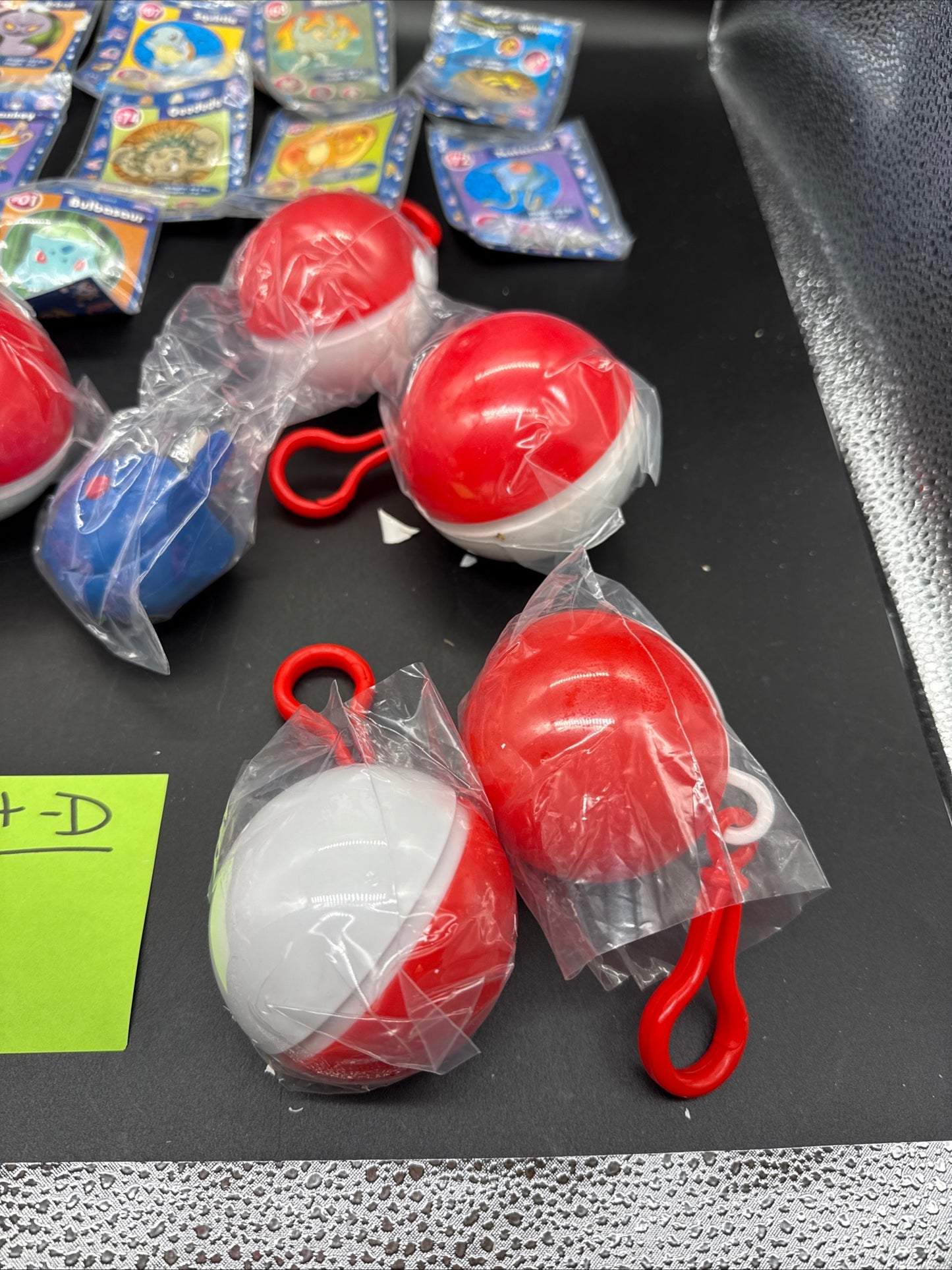 Nintendo Pokemon 1999 Burger King Pokeball Toys. 11 Toys & 13 Cards. Never used