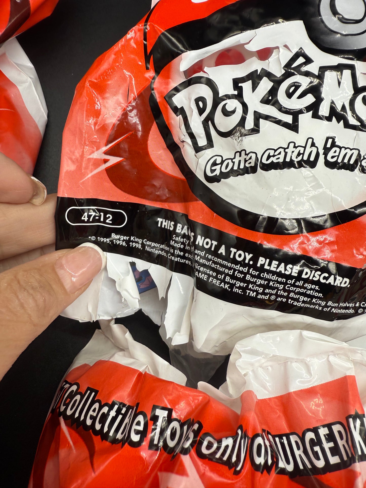 Nintendo Pokemonn 1999 Burger King Pokeball Toy. Never Played With. Lot of 8 (I)