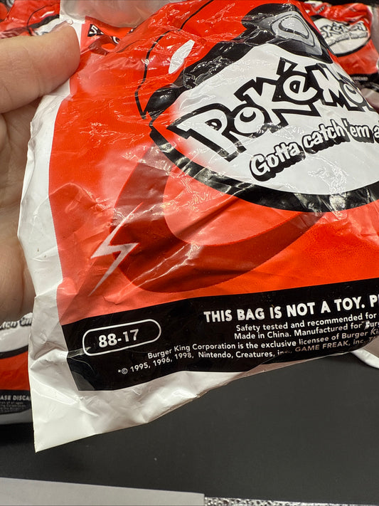 1999 Burger King Pokemon Toy #88-17  Seadra Brand New Sealed