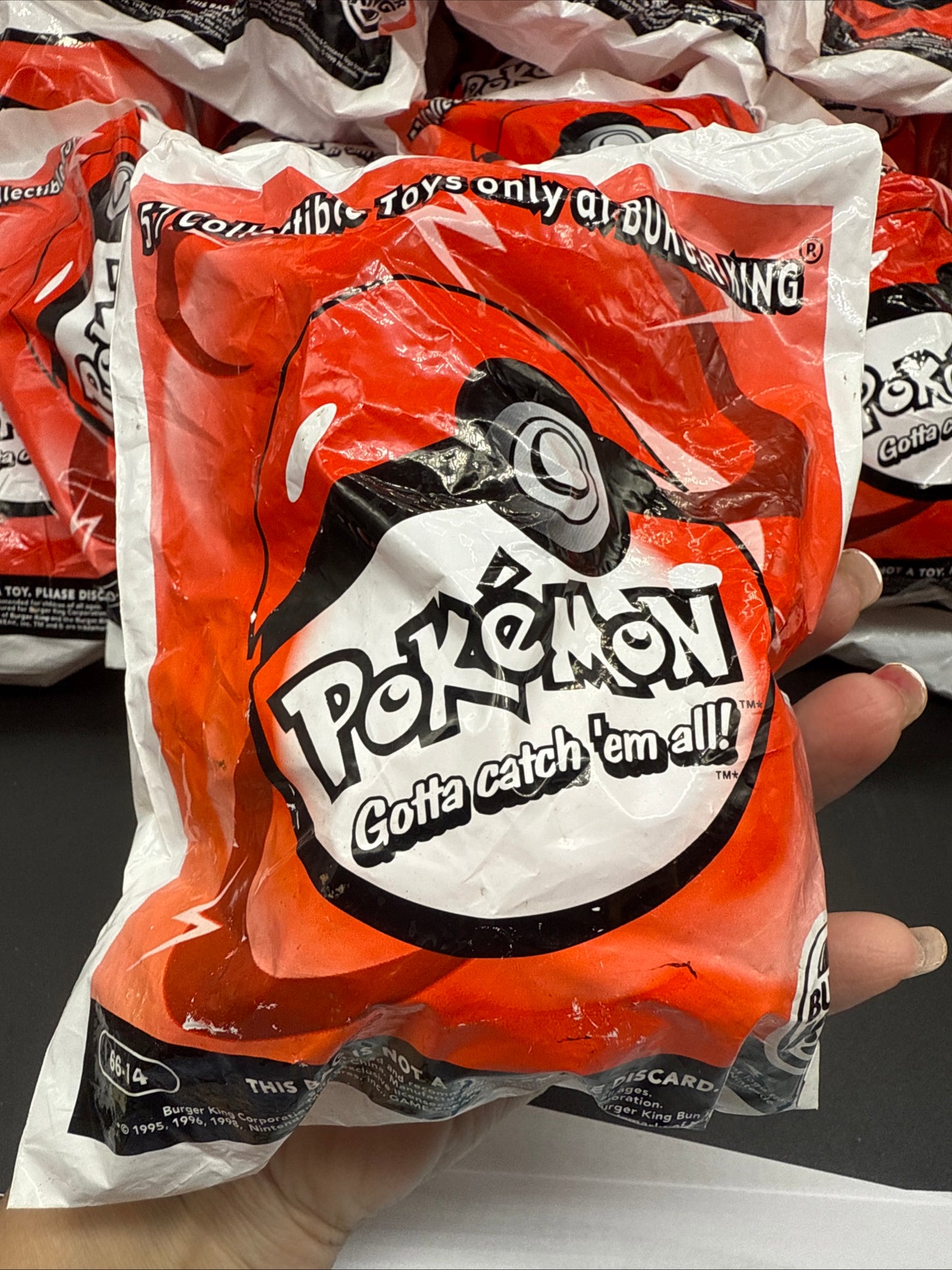 Sealed Never Opened Pokemon Jigglypuff Burger King Kid's Meal Toy #66-14