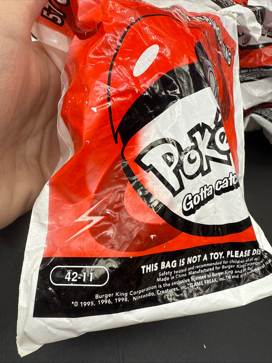1999 Burger King Pokemon Pokeball Toy Nintendo 42-11 Voltorb Rev-Top NIP