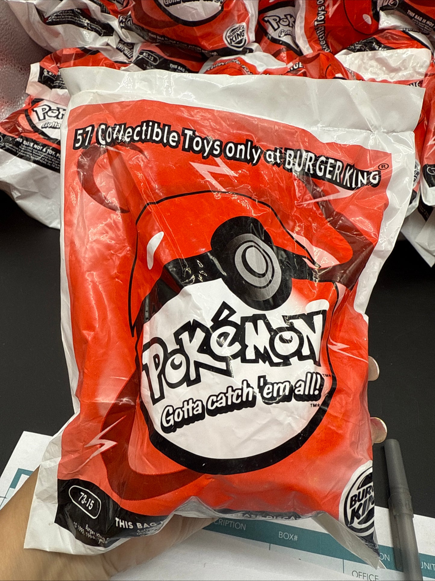 1999 Burger King Pokemon Pokeball Toy #73-15 Raichu Light-up (New Unopened)