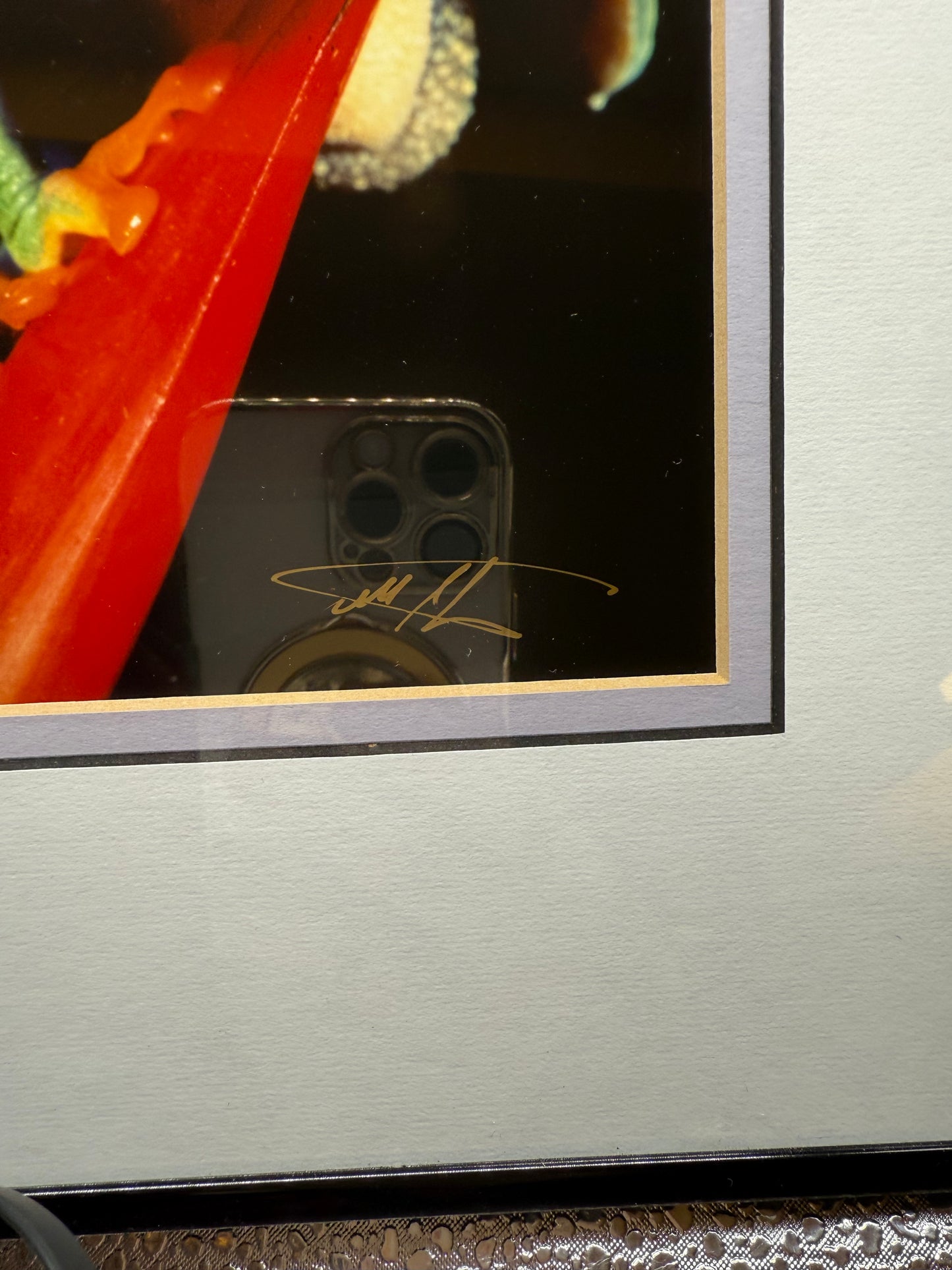 Signed-Red-Eyed Tree Frogs Photos By Mark J Thomas Framed Published Photographer. Framed and matted professionally.