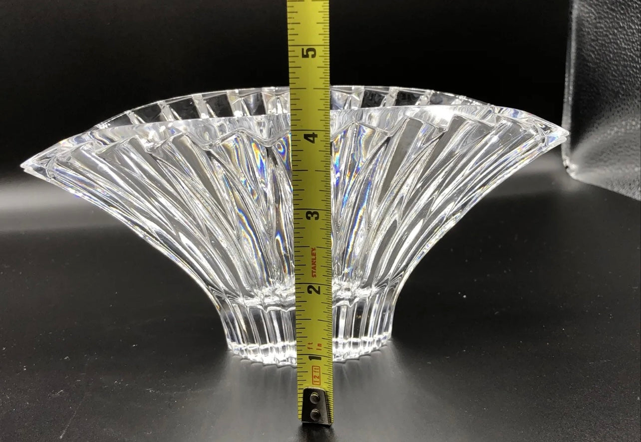 Rare! ROGASKA Crystal Bowl Made In Slovenia. An outstanding beautiful bowl.￼