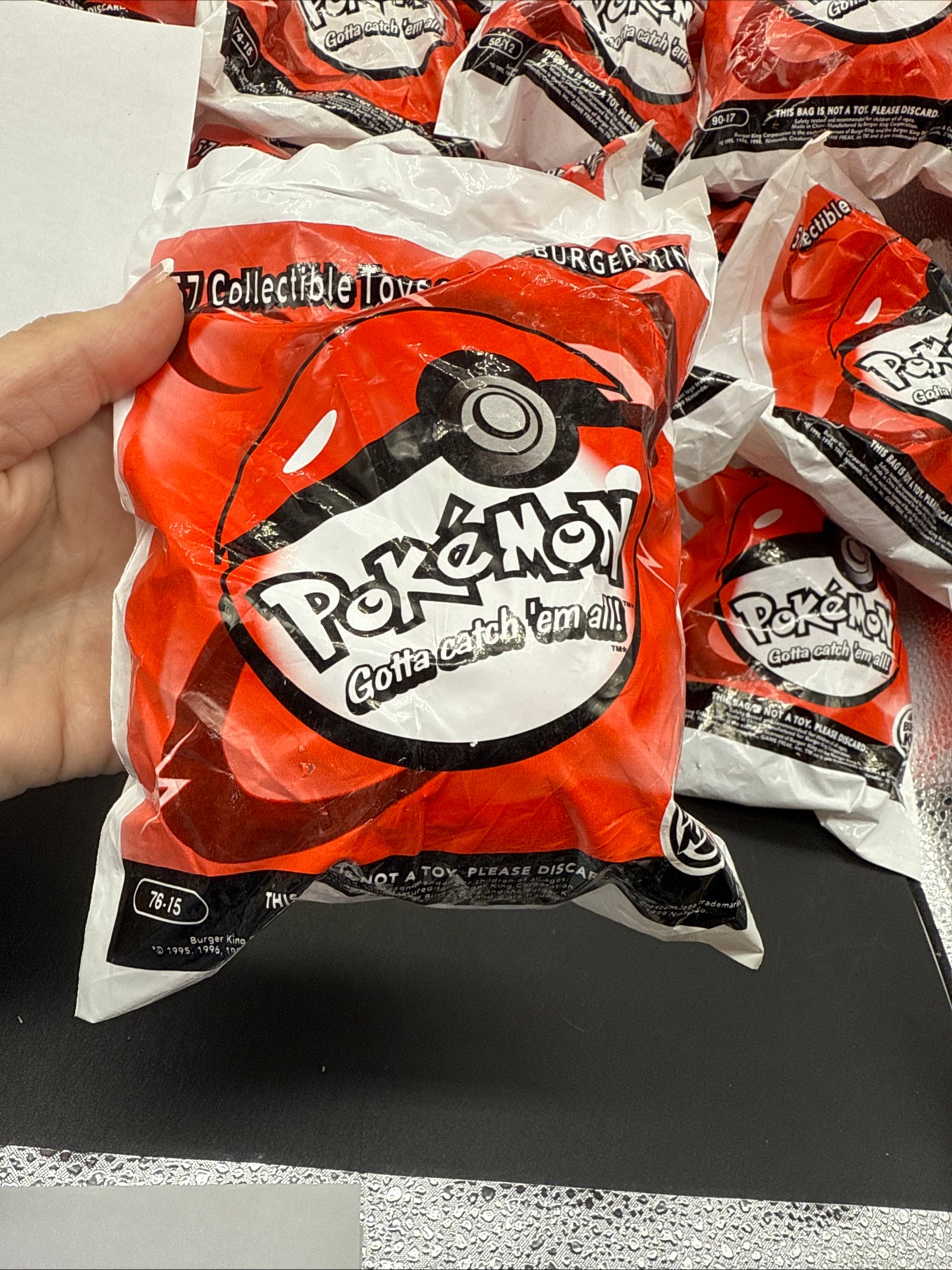 1999 Burger King Pokemon Pokeball Toy #76-15 Diglett