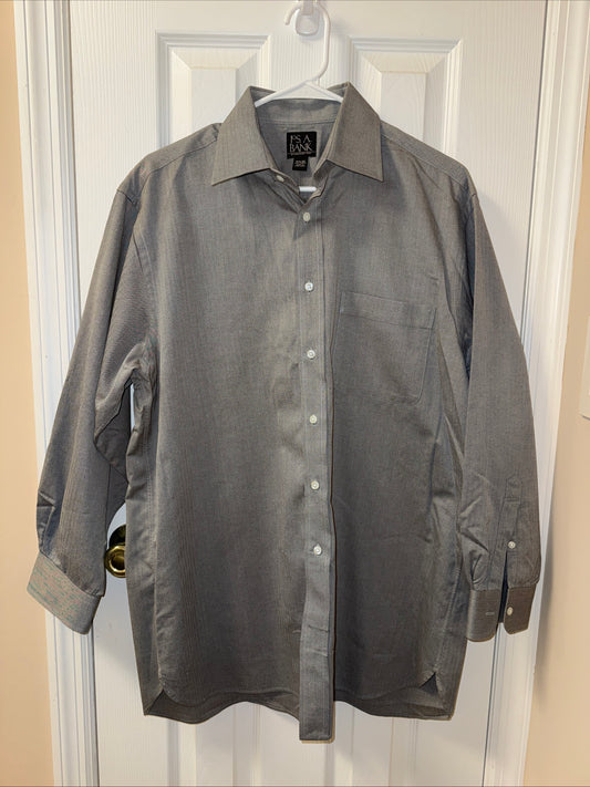 Joseph A Bank Traveler Men’s Size 15.5-32 Dress Shirt Long Sleeve Button Down