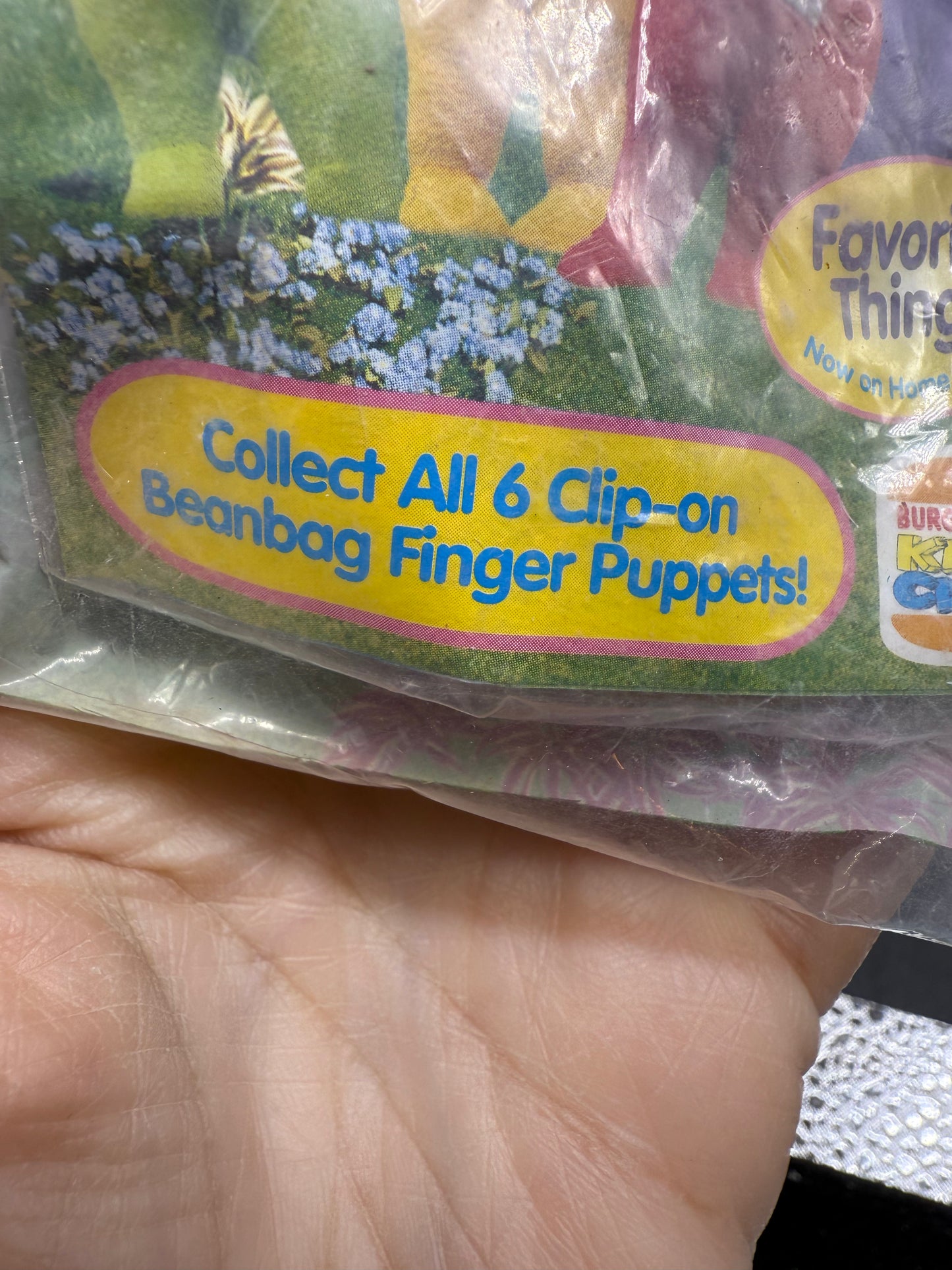 Burger King 1999 Teletubbies Vintage Toys Complete Set of 6 New Unopened