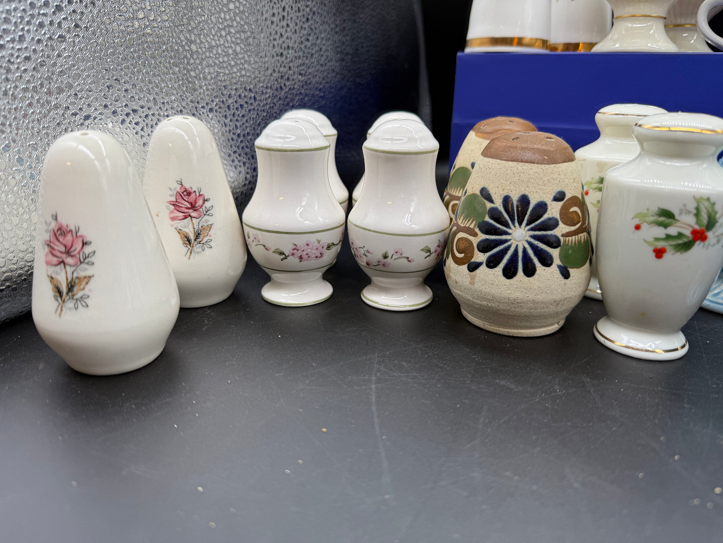 Lot Of 16 Salt And Pepper Shakers.