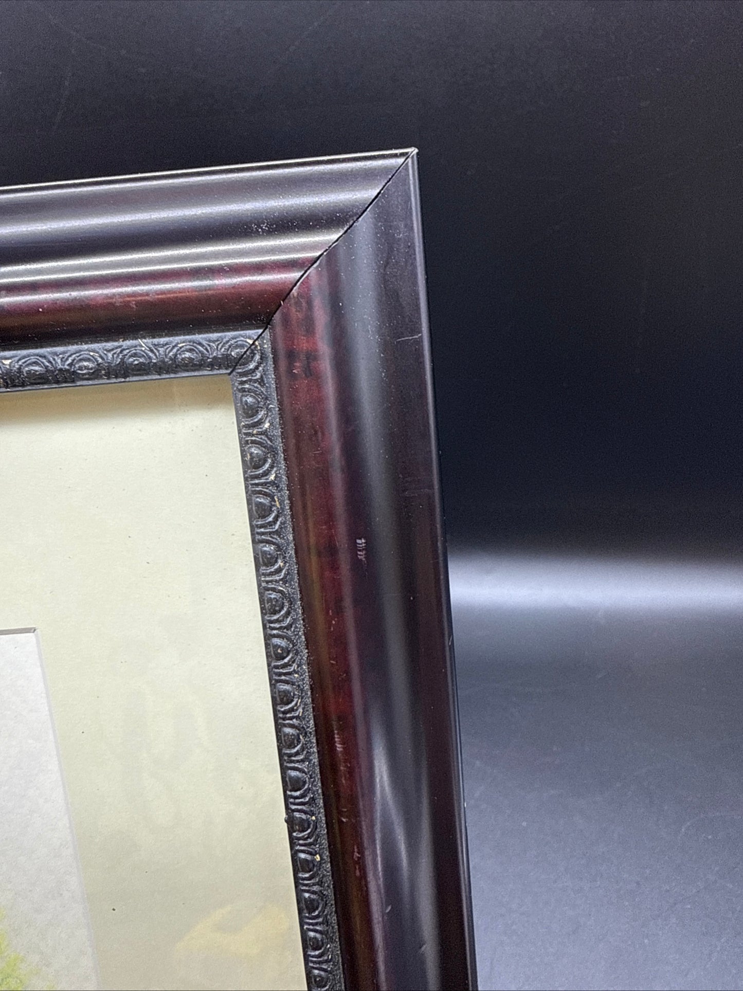Framed Original Sketch Painting Floral Bouquet Signed Frederick’s 2004